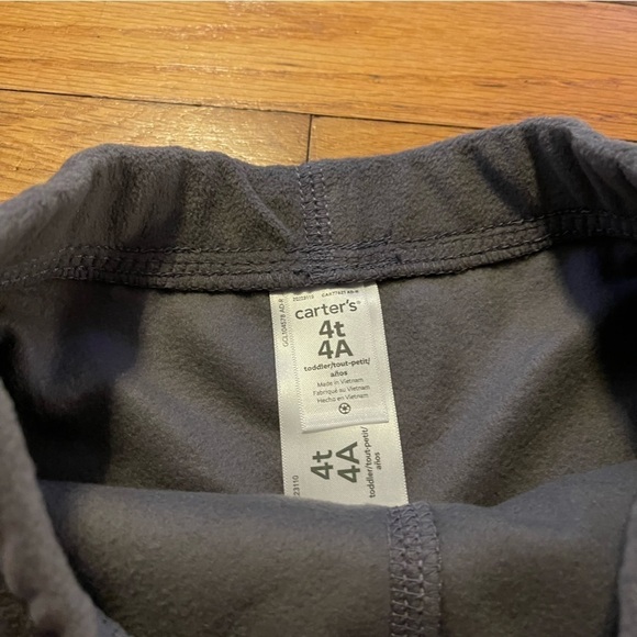 Carter’s | Striped Fleece Pullover & Pant Set | 4t - Picture 5 of 7